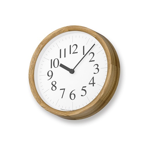 【廃番】Lemnos（レムノス）電波時計 Clock B（クロック ビー） ナチュラル商品画像