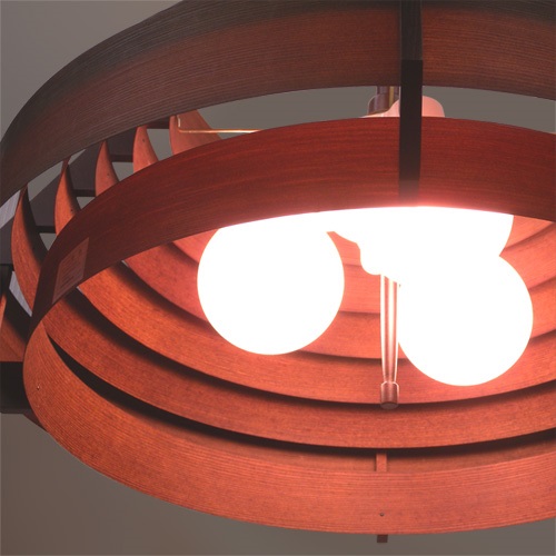【即納】JAKOBSSON LAMP（ヤコブソンランプ）ペンダント照明 ダークブラウンφ540mm （ランプ別売）商品画像