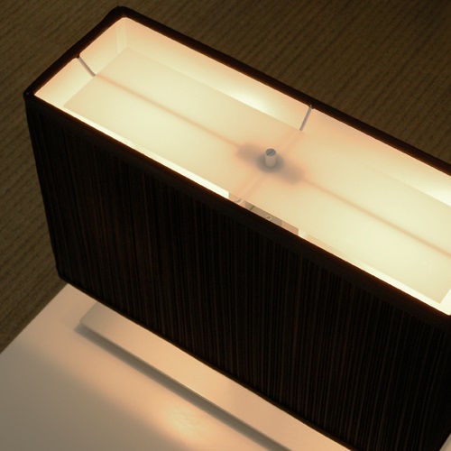 YAMAGIWA（ヤマギワ）テーブル照明 BAUMN（バウム）スクエア w370mm ブラック商品画像