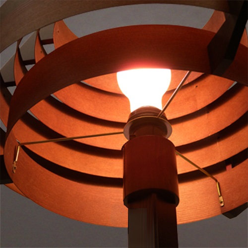 【即納】JAKOBSSON LAMP（ヤコブソンランプ）フロア照明 ダークブラウンφ400mm （ランプ別売）商品画像