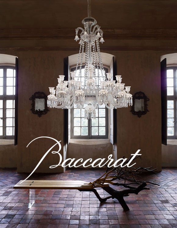 Baccarat（バカラ）_TORCH LAMP WHITE（トーチ ランプ ホワイト）