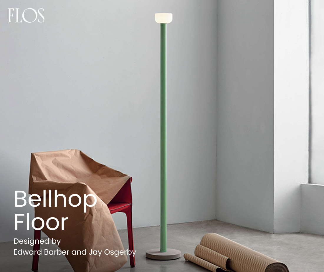 予約注文】FLOS（フロス）フロア照明 Bellhop Floor グリーン | フロア