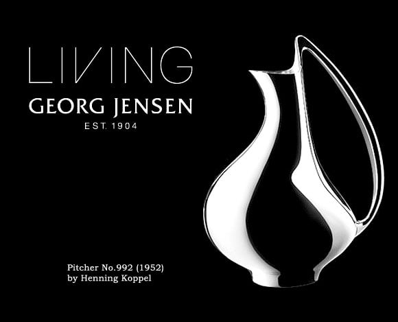 Georg Jensen （ ジョージ ジェンセン ）_ WINE & BAR COASTERS. 4 PCS（ ワイン＆バー・ワインコースター 4枚セット ）