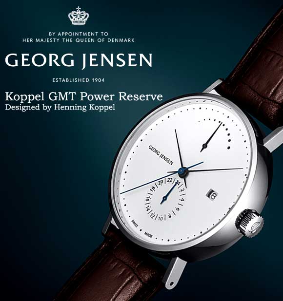 Georg Jensen （ ジョージ ジェンセン ）_ KOPPEL GMT POWER RESERVE（コッペル GMT パワーリザーブ ）