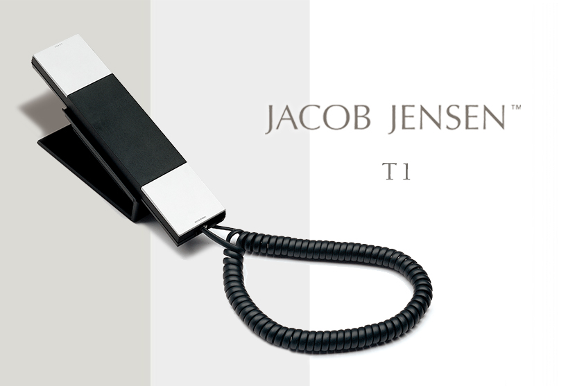 JACOB JENSEN（ヤコブ・イェンセン）電話機 T-1 シルバー | 電話機 