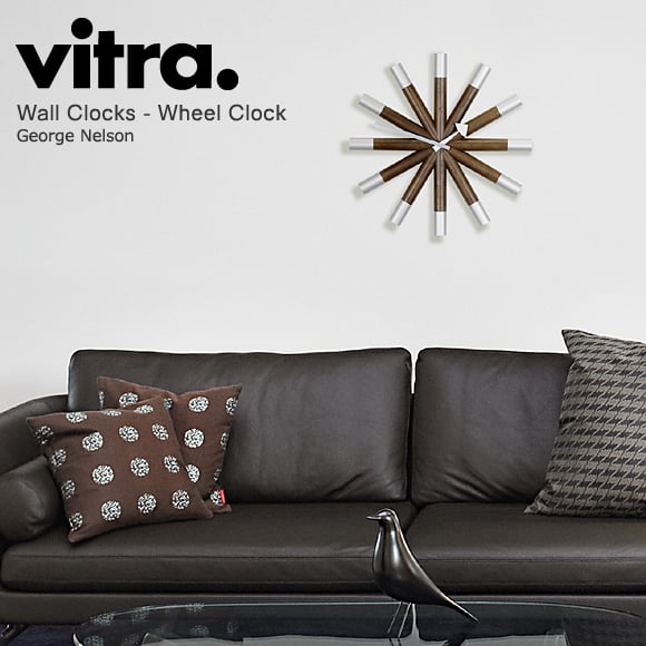 Vitra（ヴィトラ）_Wheel Clock（ウィール クロック）