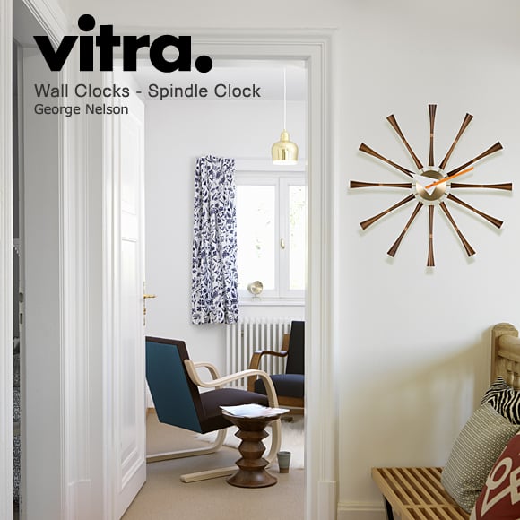 Vitra（ヴィトラ）_Spindle Clock（スピンドル クロック）