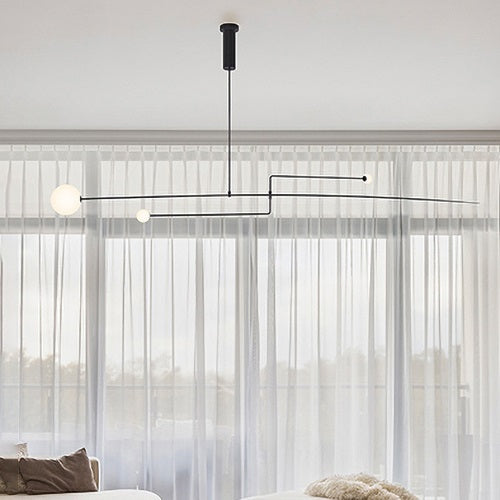 MOBILE CHANDELIER 7 ブラック W250mm - YAMAGIWA OnlineStore