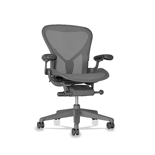 【廃番】ハーマンミラー アーロンチェア ライト Aサイズ 固定アーム