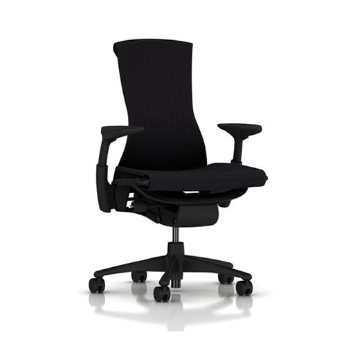 【廃番】Herman Miller（ハーマンミラー）「エンボディチェア」アジャスタブルアーム グラファイトベース