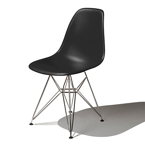 Eames Shell Chair / Side Chair（DSR）ブラック / ブラック SH410mm