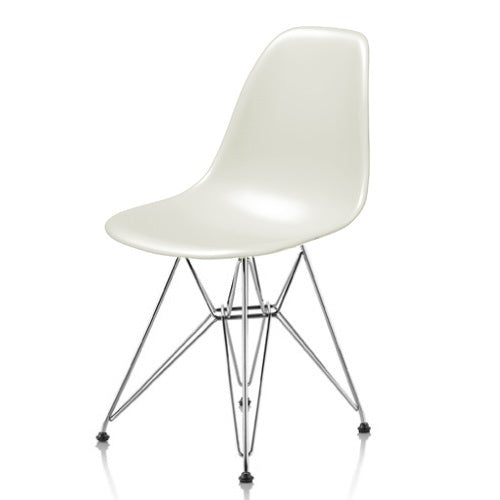 Eames Shell Chair / Side Chair（DSR） トリバレントクローム / ホワイト SH410mm