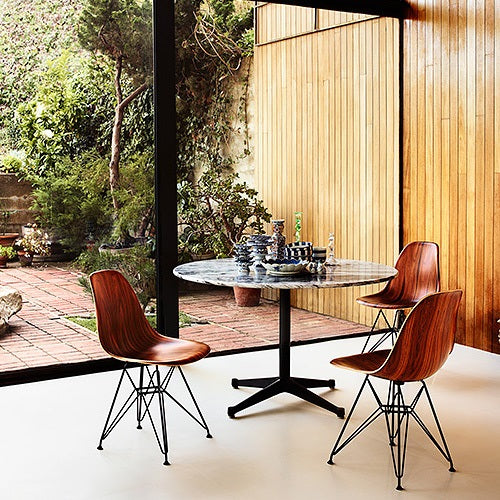 Eames Wood Shell Chairs ブラック/サントスパリサンダー SH410mm – YAMAGIWA OnlineStore