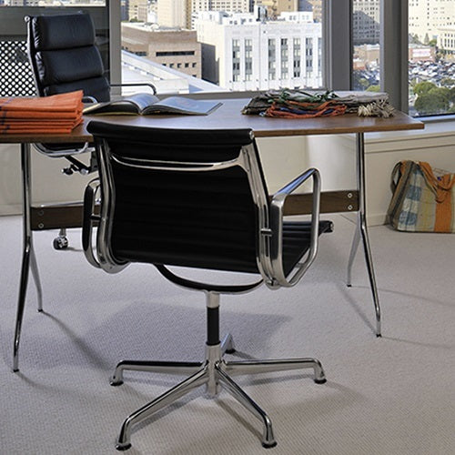 Eames Aluminum Management Chair ブラック W585mm