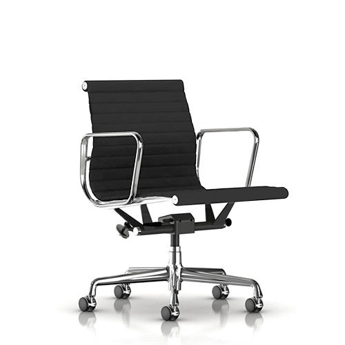 Eames Aluminum Management Chair ブラック W585mm