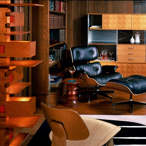 Eames Lounge Chair & Ottoman ウォールナット W845mm