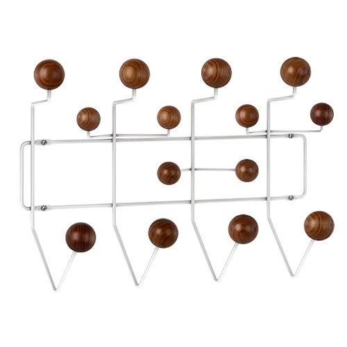 Eames Hang-It-All ウォールナット/ホワイト W500mm