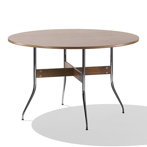 【廃番】Herman Miller（ハーマンミラー）Nelson Swag Leg Group Dining Table 丸型/ウォールナットトップ【取寄品】