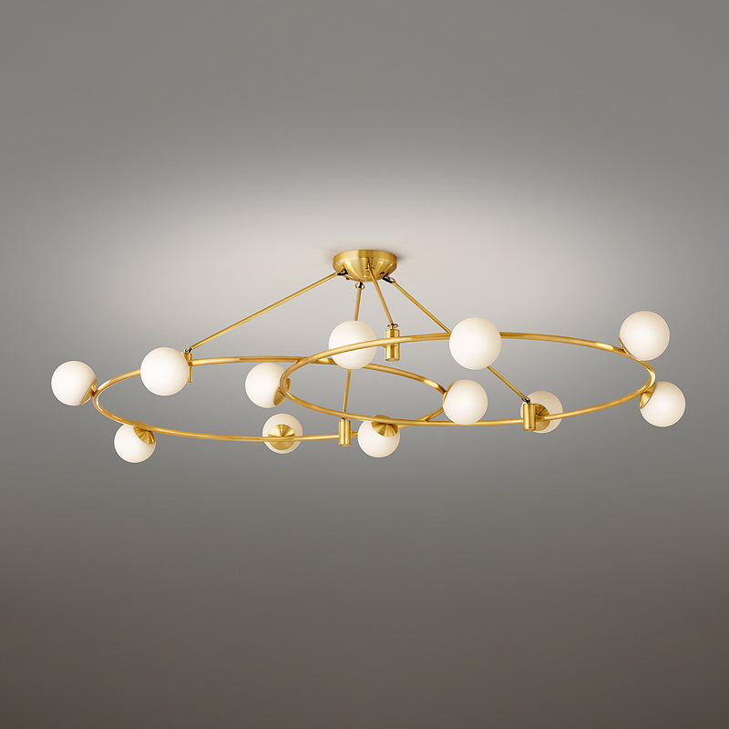 LEI ブラス/ホワイト 12灯