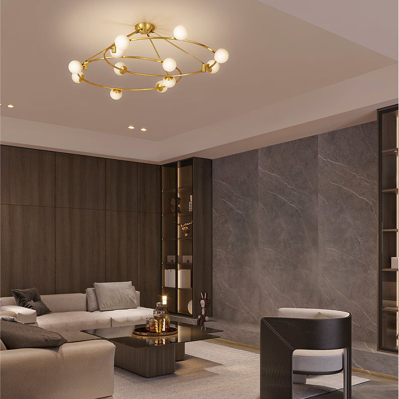 LEI ブラス/ホワイト 12灯