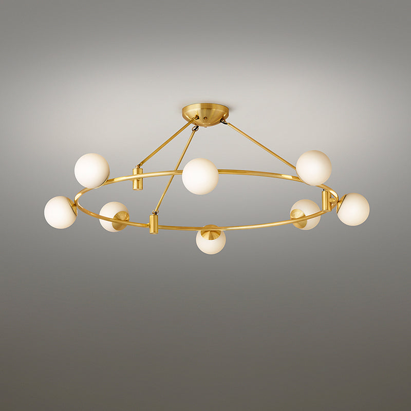 LEI ブラス/ホワイト 8灯 - YAMAGIWA OnlineStore