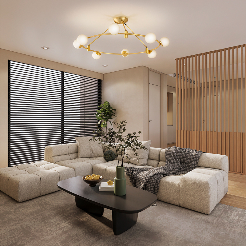 美品 ヤマギワ Yamagiwa シャンデリア 8灯