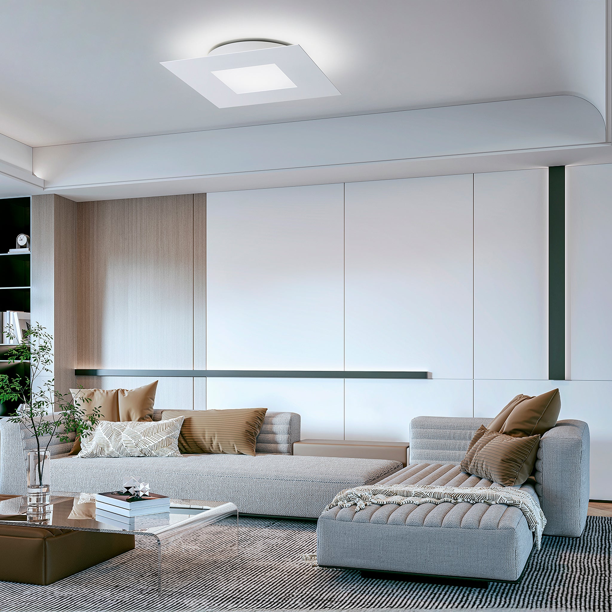 IDD-SQUARE ホワイト W690mm - YAMAGIWA OnlineStore