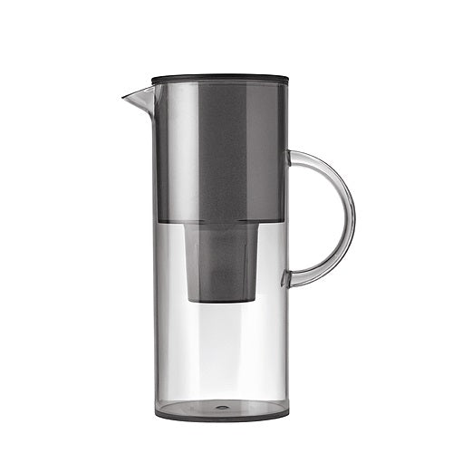 【廃番】stelton（ ステルトン ）「 Classic Water filter jug （ クラシック・ウォーター・フィルター・ジャグ ）」スモークグレー