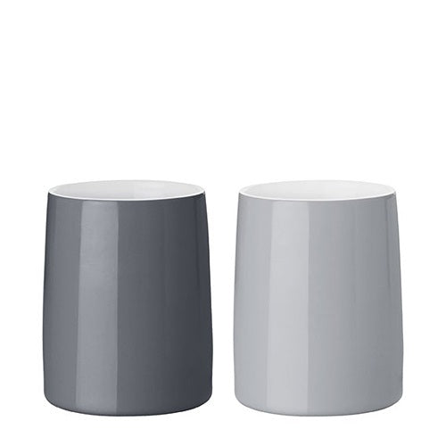 【廃番】stelton（ ステルトン ）「 Emma Thermo cup 2pcs（ エンマ サーモカップ  2個セット ）」グレー[454X/204/1]