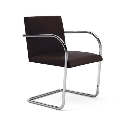 Mies.v.d.Rohe Collection Brno Chair クローム/エボニー W550mm