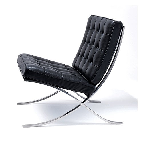 Mies.v.d.Rohe Collection Barcelona Chair ブラック W750mm