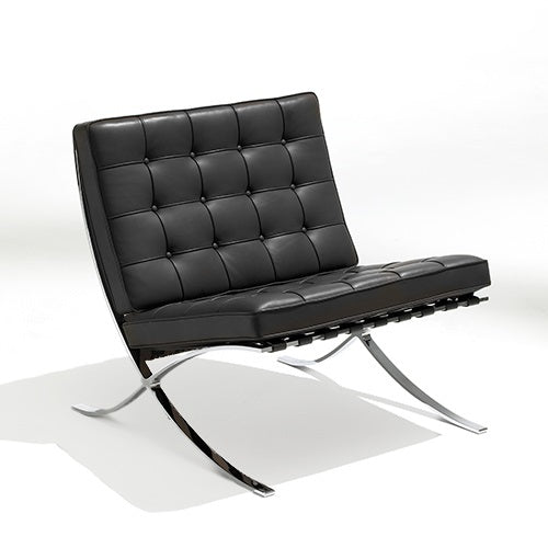 Mies.v.d.Rohe Collection Barcelona Chair ブラック W750mm