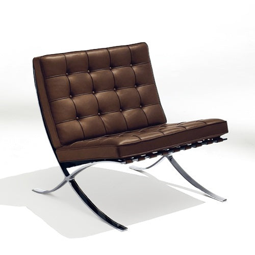 Mies.v.d.Rohe Collection Barcelona Chair ブラウン W750mm