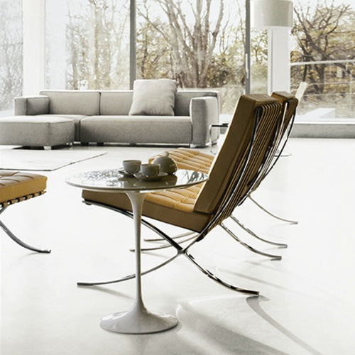 Mies.v.d.Rohe Collection Barcelona Chair ダークブラウン W750mm