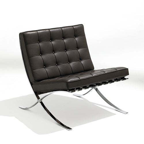 Mies.v.d.Rohe Collection Barcelona Chair ダークブラウン W750mm