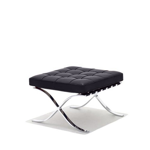 【廃番】Knoll(ノル) Mies.v.d.Rohe Collection バルセロナスツール ブラック