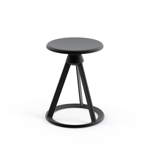 【廃番】Knoll（ノル） Piton Stool（ピトンスツール） ブラック × ブラック粉体塗装