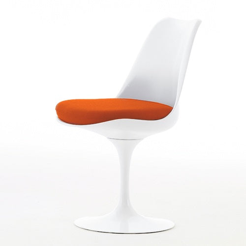 Saarinen Collection Tulip Chair ホワイト/ライトレッド SH470mm