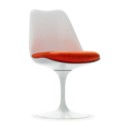 Saarinen Collection Tulip Chair ホワイト/ライトレッド SH470mm