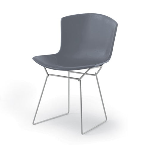 Bertoia Collection Side Chair クローム/ミディアムグレー SH436mm