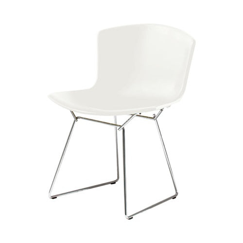 Bertoia Collection Side Chair クローム/ホワイト SH436mm