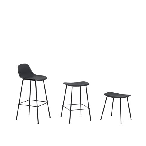 FIBER COUNTER STOOL TUBE BASE ナチュラルホワイト/ホワイト SH650mm