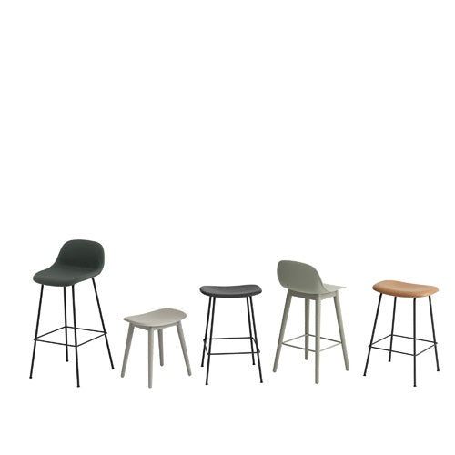 FIBER COUNTER STOOL TUBE BASE ナチュラルホワイト/ホワイト SH650mm