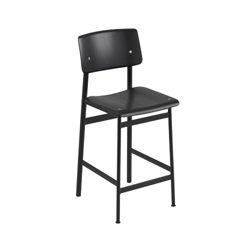 LOFT BAR STOOL ブラック/ブラック SH650mm