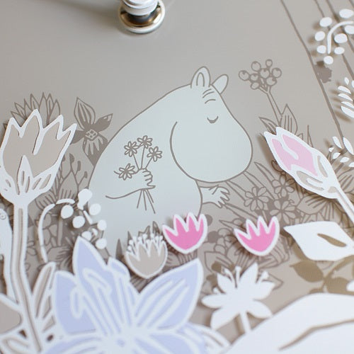 Moomin picking flower マルチカラー Φ300mm