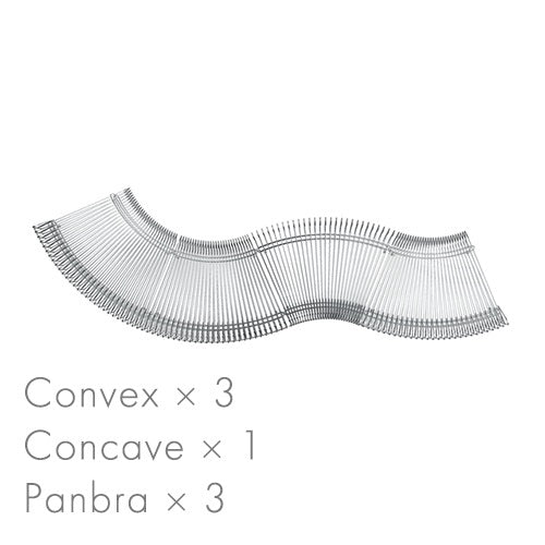 Pantonova Convex（凸型）  ブラックレッド W787mm