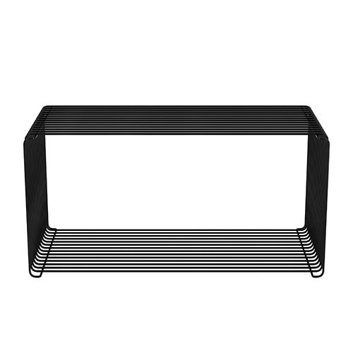 PantonWire シェルフ 1×1段 ブラック W700mm