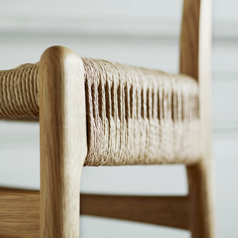 CH23 Chair オーク材/オイル仕上げ/ナチュラルペーパーコード SH445mm