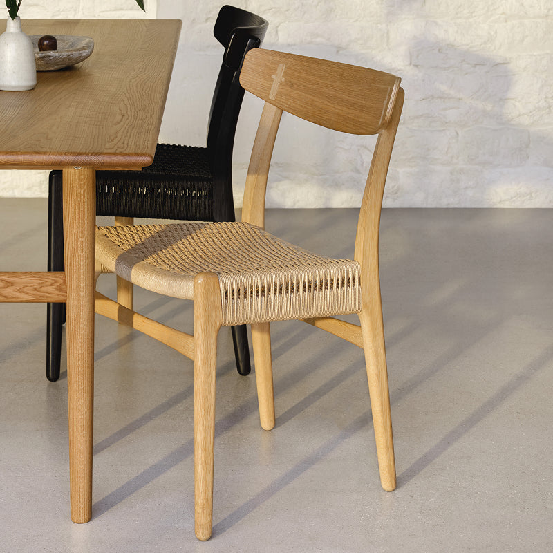 CH23 Chair オーク材/オイル仕上げ/ナチュラルペーパーコード SH445mm