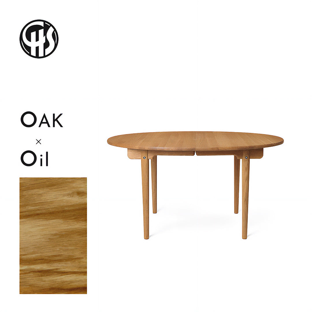 CH337 Dining Table オーク材/オイル仕上げ W1400mm